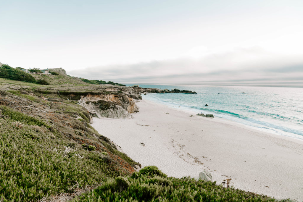 cliff side in Big Sur, California ideal spot for destination weddings