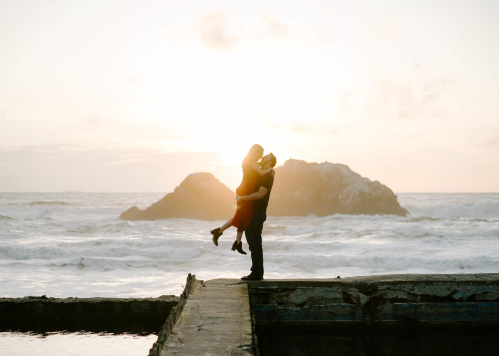 sutro baths engagement photos