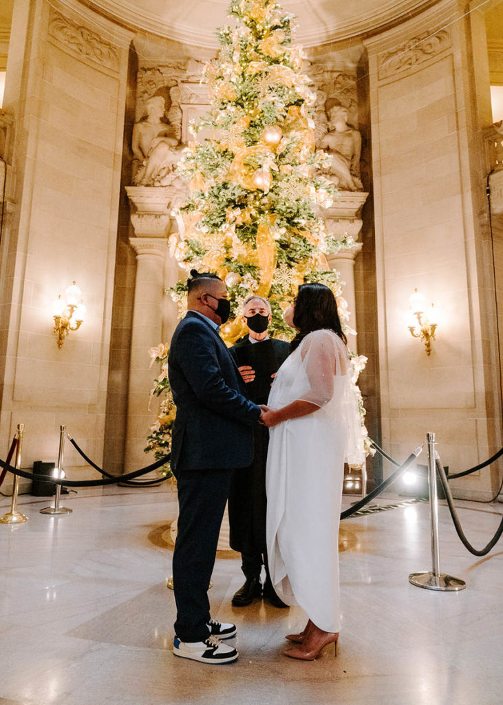 San Francisco city hall wedding