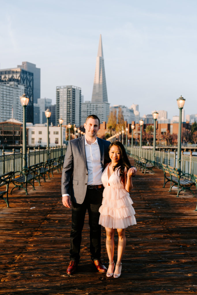 couple engagement photos in San Francisco