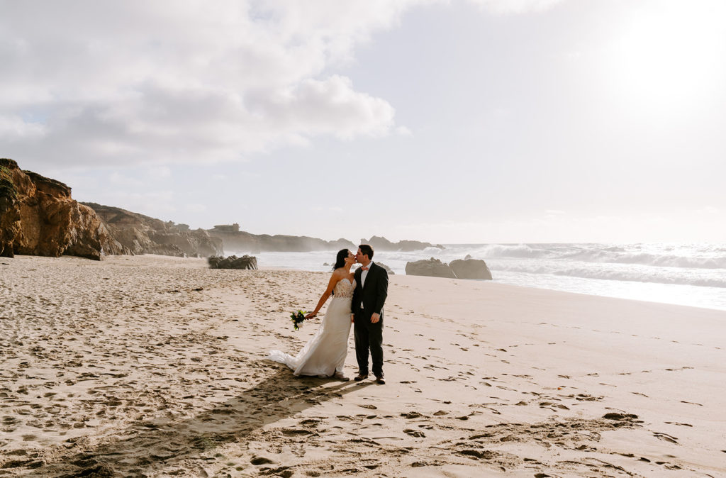 garapata beach big sur elopement