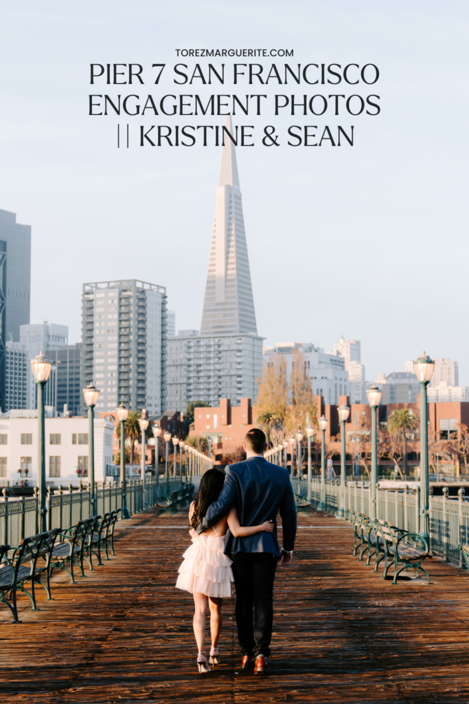 link to pier 7 san francisco engagement photos blog post